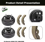 golf cart brake drums for EZGO